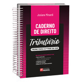Caderno De Direito Tributário - Treine Para A 2ª Fase Da Oab, De : josiane Minardi. Editora Rideel, Capa Mole Em Português